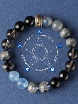Crystal Bracelet  ⭐The Way of Water（Wisdom, Flow, Intuition.）